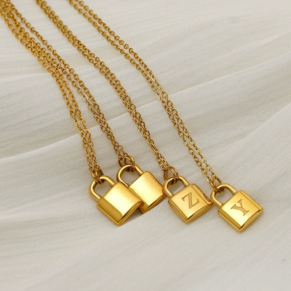 Wholesale Stainless Steel Electroplated Letter And Number Necklace For All Genders In Fashion Style