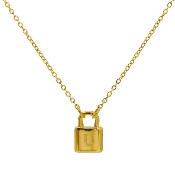 Wholesale Stainless Steel Electroplated Letter And Number Necklace For All Genders In Fashion Style