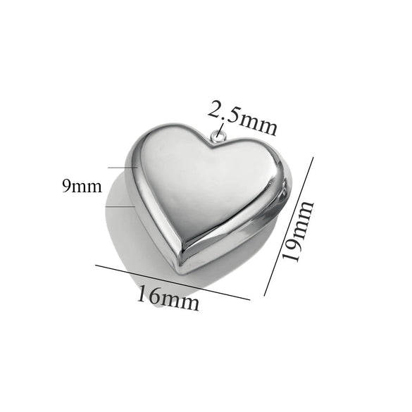 Wholesale Stainless Steel Electroplated Love Pendant Necklace Jewelry Accessories