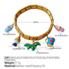 Wholesale 316L Stainless Steel Electroplated Multielement Cartoon Oil Drop Pendant Bracelet Jewelry For Women