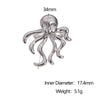 Wholesale Stainless Steel Electroplated Octopus Open Ring Bracelet For Women