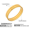 Wholesale Stainless Steel Electroplated Polished Ringshaped Buckle Bracelet Set Simple Highend Style Accessories