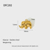 Wholesale Stainless Steel Electroplated Return Pattern Rugby Motorcycle Bicycle Elephant Pendant Necklace Accessories Charm