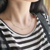 Wholesale Stainless Steel Electroplated Snake Bone Chain Multilayer Beaded Necklace And Bracelet For Women