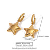 Wholesale Stainless Steel Electroplated Star Sun And Moon Clouds Universe Fivepointed Star Pendant Earrings And Necklace Set For Women