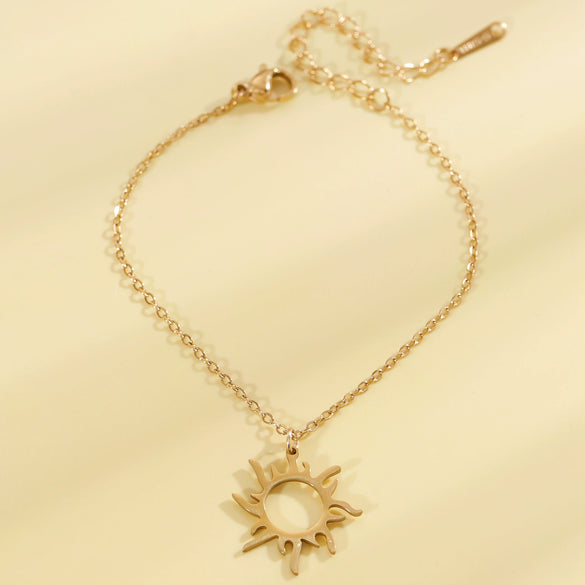 Wholesale Stainless Steel Electroplated Sun Moon Stars Clouds Universe Pattern Accessories Set For Women
