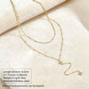Wholesale Stainless Steel Electroplated Tassel Zircon Doublelayer Flower Necklace For Women