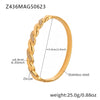 Wholesale 316L Stainless Steel Electroplating Fashion Zircon Bracelet