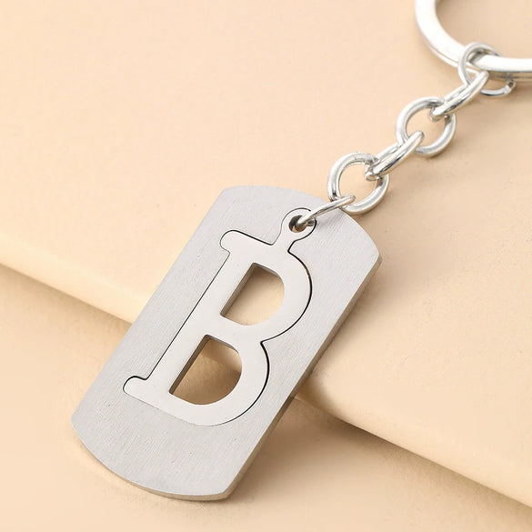 Wholesale Stainless Steel Ellipse Military Style Key Chain Pendant