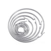 Wholesale Stainless Steel Exaggerated Geometric Electroplated Large Circle Earrings