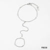 Wholesale Stainless Steel Fashion Ball Bead Hand Chain With Geometric Pattern Pvd Electroplated