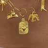 Wholesale Stainless Steel Fashion Boots Pendant With Heart Shape Electroplated In 18K Gold Color