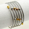 Wholesale Stainless Steel Fashion Bracelets Ins Style Geometric Electroplated For Men And Women