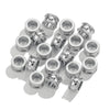 Wholesale Stainless Steel Fashion Jewelry Accessories Round Beads Electroplated Bracelet Necklace Beaded Material