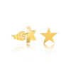 Wholesale Stainless Steel Five Pointed Star Earrings For Women Electroplated Fashionable And Personalized