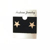 Wholesale Stainless Steel Five Pointed Star Earrings For Women Electroplated Fashionable And Personalized