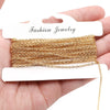 Wholesale Stainless Steel Flattened Ochain Electroplated Jewelry Necklace