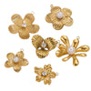 Wholesale Stainless Steel Floral High Sense Pendant With Totem Pattern And Electroplating Treatment