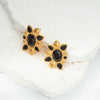 Wholesale Stainless Steel Flower Earrings Electroplated For Women Fashion Style