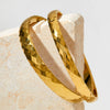 Wholesale Stainless Steel Flower Open Plain Rhombus Bracelet With Goldplated Electroplating Simple And Fashionable