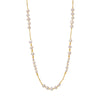 Wholesale 316L Stainless Steel Freshwater Pearl Geometric Light Luxury Clavicle Necklace Jewelry