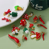 Wholesale 316L Stainless Steel Fruit And Vegetable 3D Dripping Oil Style Necklace Pendant And Bracelet Accessories