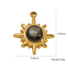 Wholesale Stainless Steel Fruit Food Style Dripping Oil Handmade Jewelry Pendant