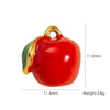 Wholesale Stainless Steel Fruit Food Style Dripping Oil Handmade Jewelry Pendant