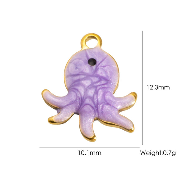 Wholesale Stainless Steel Fruit Food Style Dripping Oil Pendant Accessory