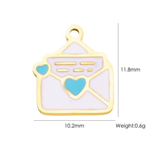 Wholesale Stainless Steel Fruit Food Style Dripping Oil Pendant Accessory
