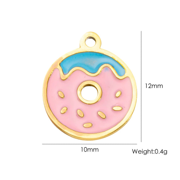 Wholesale Stainless Steel Fruit Food Style Dripping Oil Pendant Accessory