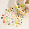 Wholesale Stainless Steel Fruit Food Style Dripping Oil Pendant Accessory