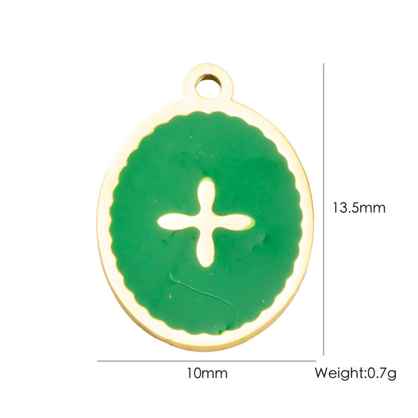 Wholesale Stainless Steel Fruit Food Style Dripping Oil Pendant Accessory