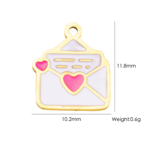 Wholesale Stainless Steel Fruit Food Style Dripping Oil Pendant Accessory
