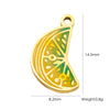 Wholesale Stainless Steel Fruit Food Style Dripping Oil Pendant Accessory