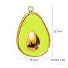 Wholesale Stainless Steel Fruit Food Style Dripping Oil Pendant Accessory