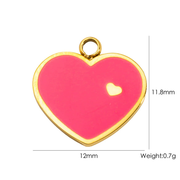 Wholesale Stainless Steel Fruit Food Style Dripping Oil Pendant Accessory
