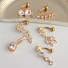Wholesale Stainless Steel Fruit Pattern Navel Ring Set Body Piercing Jewelry