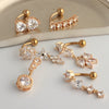 Wholesale Stainless Steel Fruit Pattern Navel Ring Set Body Piercing Jewelry