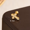Wholesale Stainless Steel Geometric And Heart Shape Electroplated Women's Earrings
