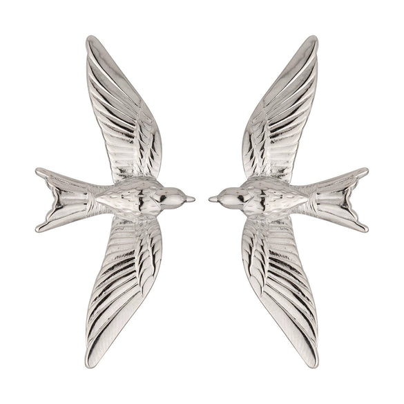 Wholesale Stainless Steel Geometric Animal Style Electroplated Earrings For Women