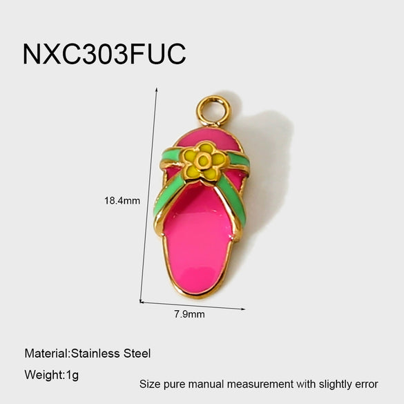 Wholesale Stainless Steel Geometric Animal Zodiac Pattern Electroplated Spring Clasp Chain Necklace For Women