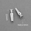 Wholesale Stainless Steel Geometric Bamboo Pattern Loose Beads For Diy Handmade Jewelry Accessories