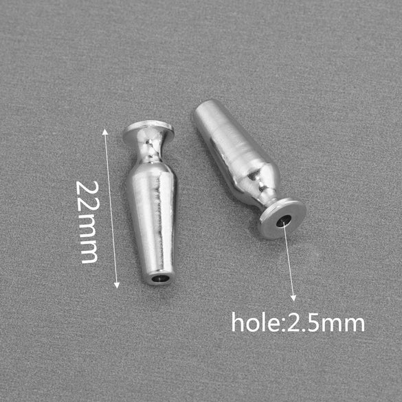 Wholesale Stainless Steel Geometric Bamboo Pattern Loose Beads For Diy Handmade Jewelry Accessories