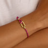 Wholesale Stainless Steel Geometric Bangle Bracelet Electroplated Simple Style Unisex