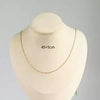 Wholesale Stainless Steel Geometric Birthstone Necklace With Electroplating Little Fresh Style For Female