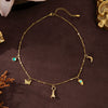 Wholesale Stainless Steel Geometric Butterfly Sun And Moon Pendant Necklace With Vacuum Plated 18K Gold