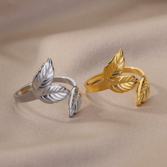 Wholesale Stainless Steel Geometric Casting Gold Inlaid Ring For Men And Women