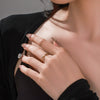 Wholesale Stainless Steel Geometric Casual Style Ring For Men And Women With Electroplating