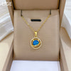 Wholesale Stainless Steel Geometric Cat Fashion Light Luxury Elegant Gorgeous Diamond Unisex Necklace